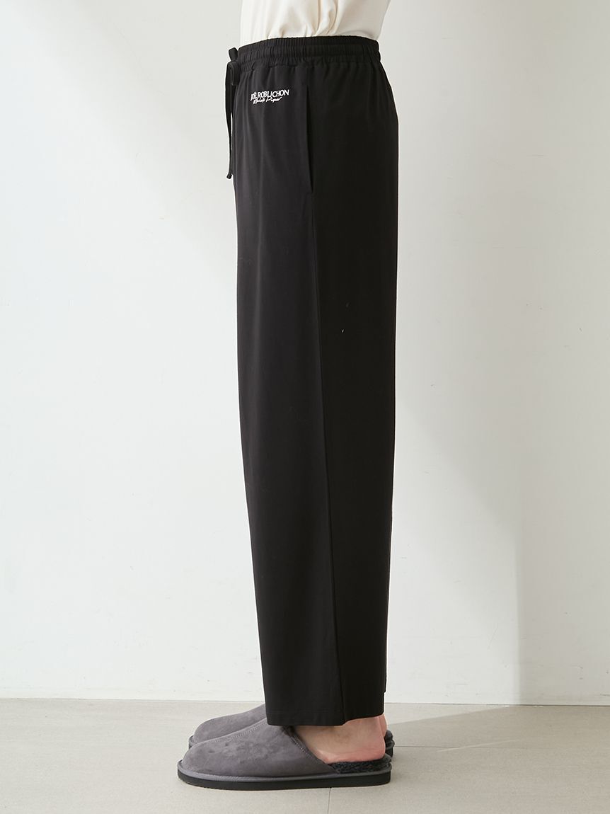 GELATO PIQUE HOMME「【JOEL ROBUCHON】【HOMME】【持続冷感】ワンポインロゴプリンロングパンツ」|ルームウェア|