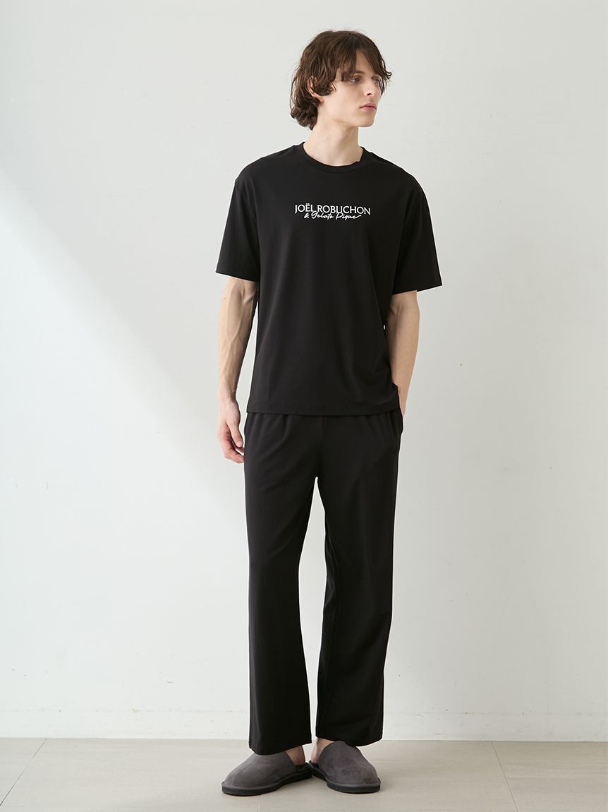 GELATO PIQUE HOMME「【JOEL ROBUCHON】【HOMME】【持続冷感】ワンポインロゴプリンロングパンツ」|ルームウェア|
