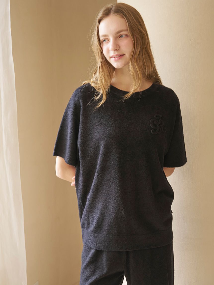 gelato pique「【JOEL ROBUCHON】【接触冷感】スムーズィーliteクールワンポイントロゴ刺繍ショートパンツ」|ルームウェア|