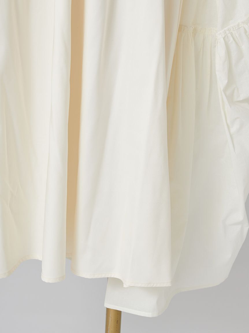 SNIDEL「ボリュームスカートドッキングニットワンピース」|ワンピース|