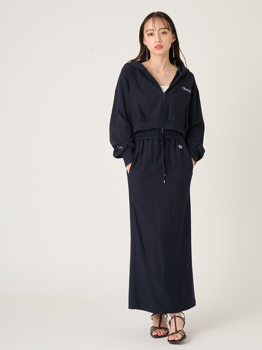 FRAY I.D「【FRAY I.D｜Champion】リバースウィーブストレートスカート」|スカート|