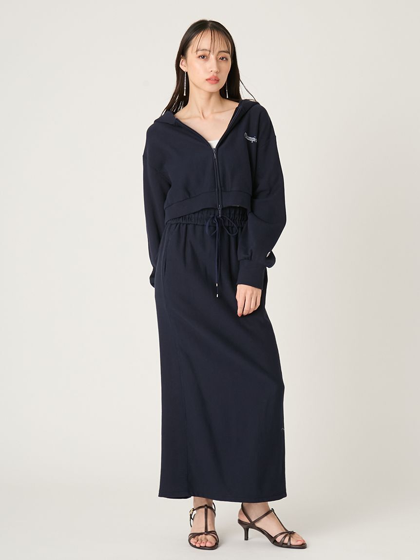 FRAY I.D「【FRAY I.D｜Champion】リバースウィーブストレートスカート」|スカート|