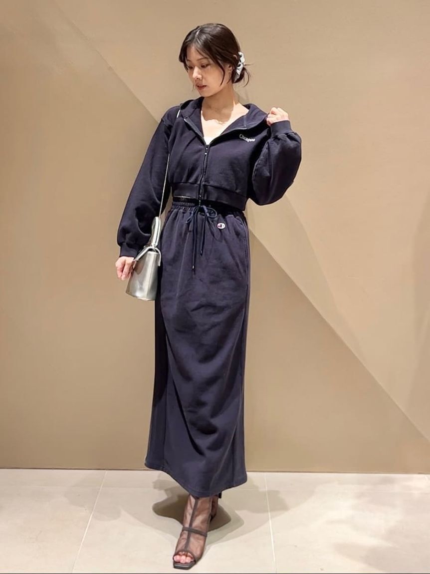 FRAY I.D「【FRAY I.D｜Champion】リバースウィーブストレートスカート」|スカート|