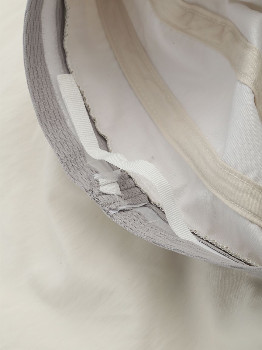 FRAY I.D「バックティアードUVハット／ウォッシャブル・UVカット」|ハット|