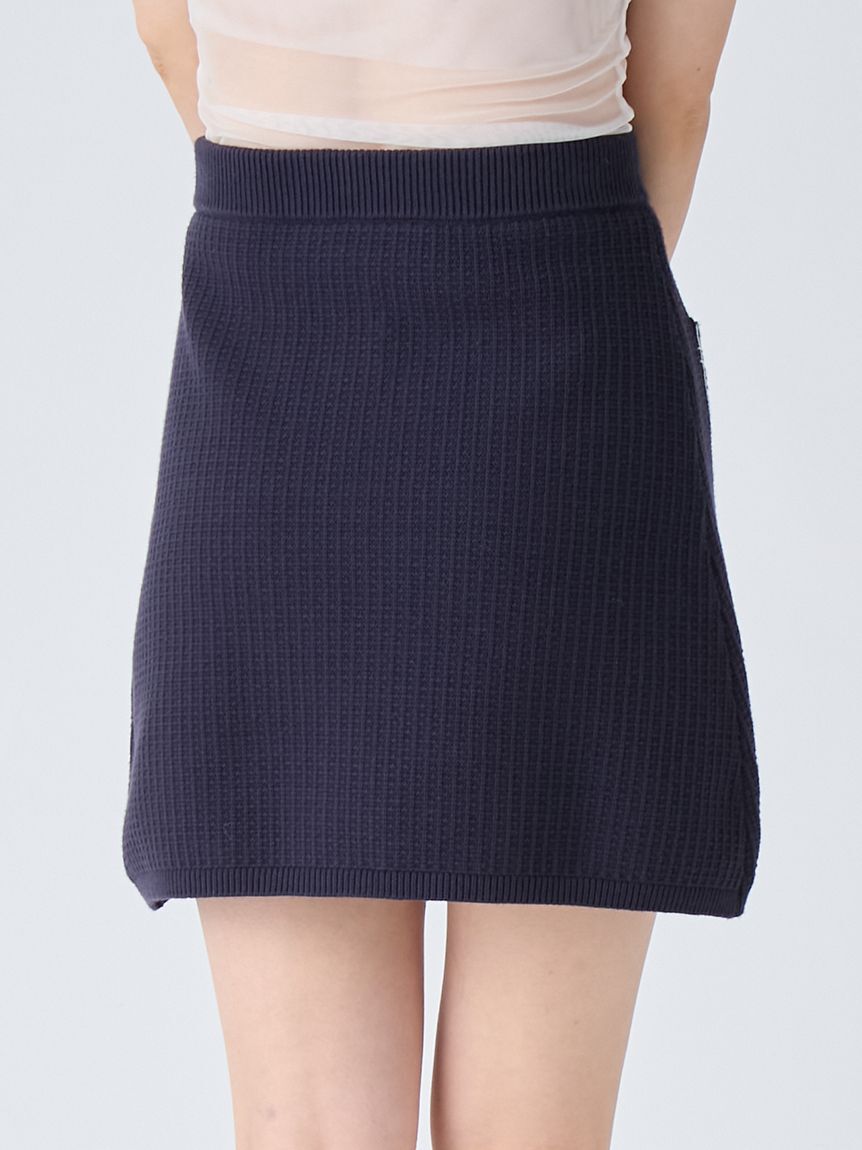 LILY BROWN「コットンニットミニスカート」|スカート|