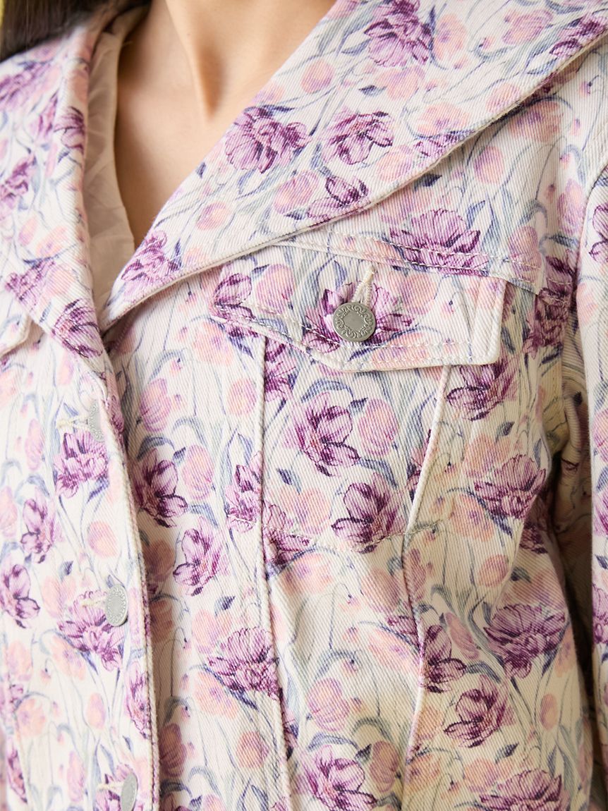 LILY BROWN「セーラーデニムジャケット」|デニムジャケット|