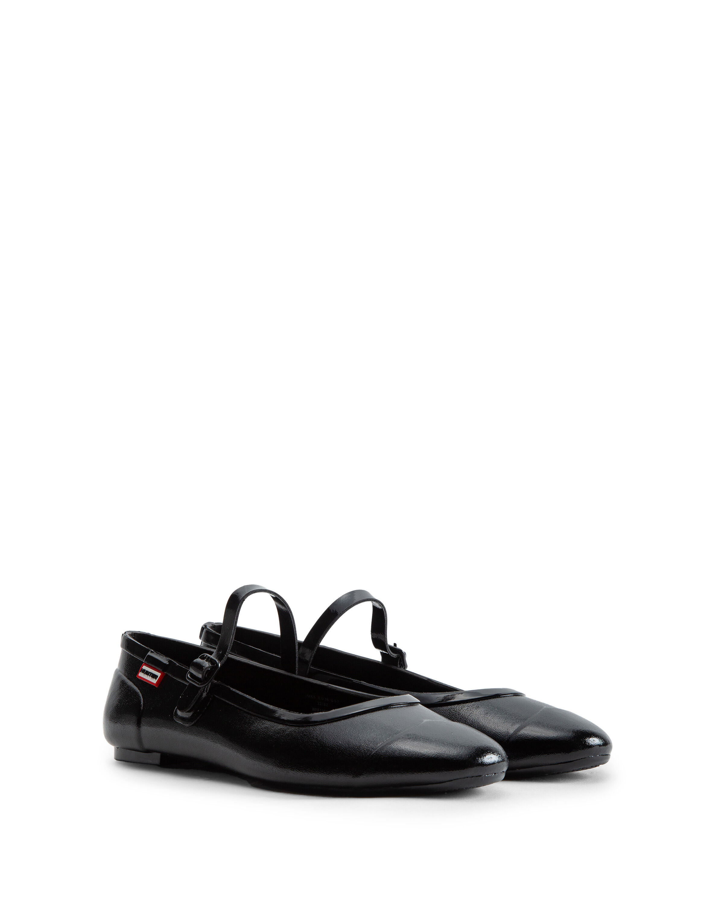 HUNTER「リファインド メリー ジェーン バックル バレリーナ グロス」|パンプス|BLK