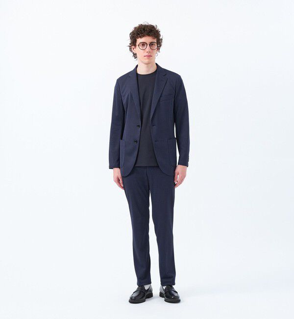 MACKINTOSH PHILOSOPHY「テーラードジャージーパンツ メッシュジャージー」|スラックス|