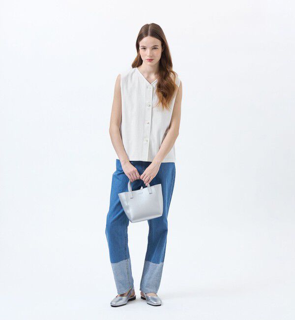 MACKINTOSH PHILOSOPHY「ドライオックスフォード2WAYブラウス」|シャツ・ブラウス|