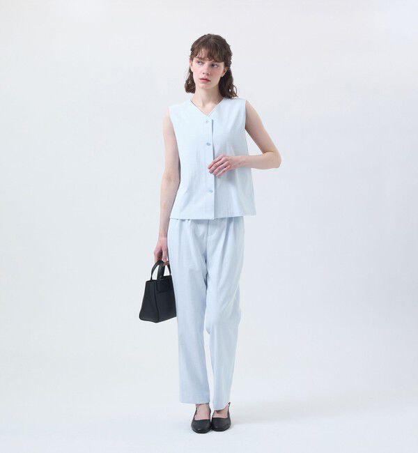 MACKINTOSH PHILOSOPHY「ドライオックスフォード2WAYブラウス」|シャツ・ブラウス|