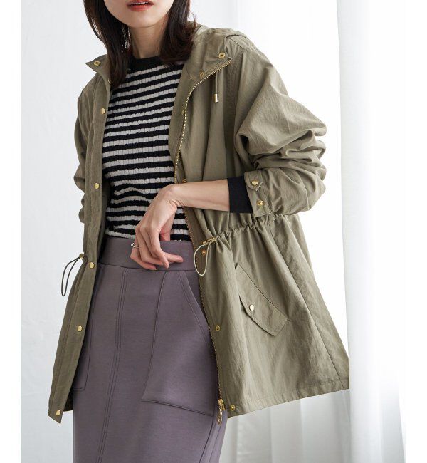 ikka「ハッスイマウンテンパーカ」|ブルゾン・スタジャン|