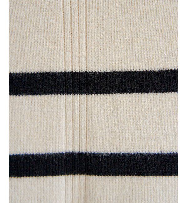 ikka「【親子おそろい】クリーミーサイドスリットニット」|プルオーバー|