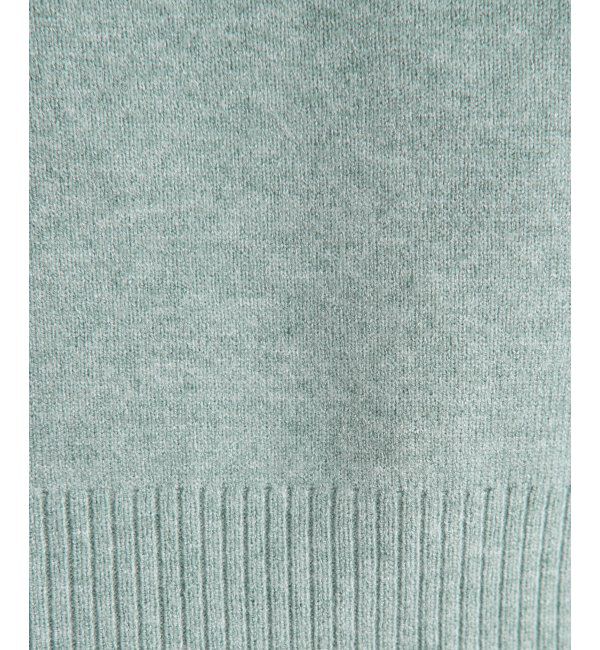 ikka「【親子おそろい】クリーミーサイドスリットニット」|プルオーバー|