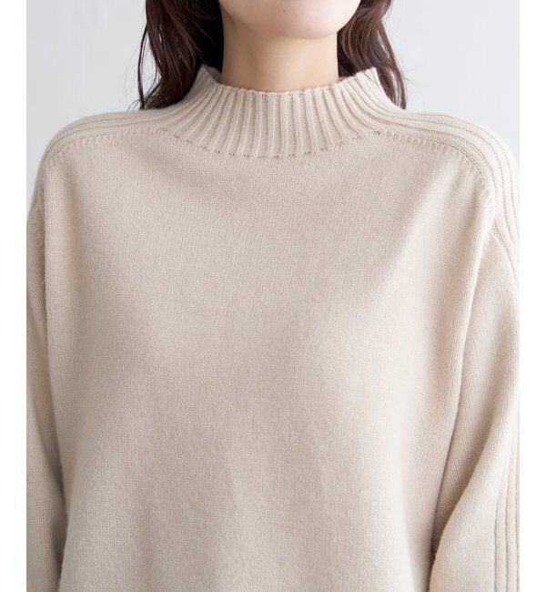 ikka「サイドスリットニットプルオーバー」|プルオーバー|