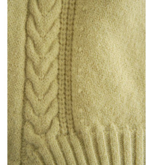 ikka「サイドスリットニットプルオーバー」|プルオーバー|