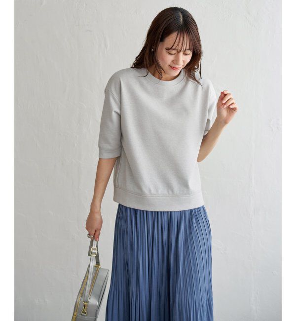 ikka「【2点セット】2WAYラメプルオーバー プリーツスカートセット」|ワンピース|