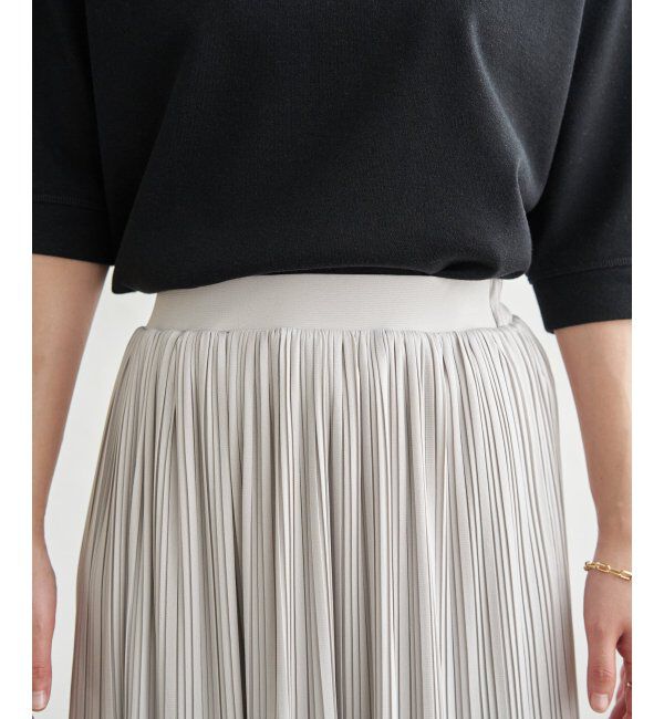 ikka「【2点セット】2WAYラメプルオーバー プリーツスカートセット」|ワンピース|