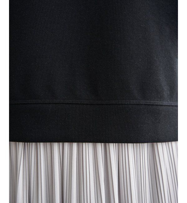 ikka「【2点セット】2WAYラメプルオーバー プリーツスカートセット」|ワンピース|