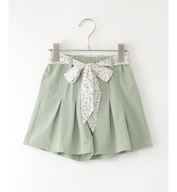 ikka kids「さらっとスカーフ付きタックキュロット（120~160cm）」|その他|