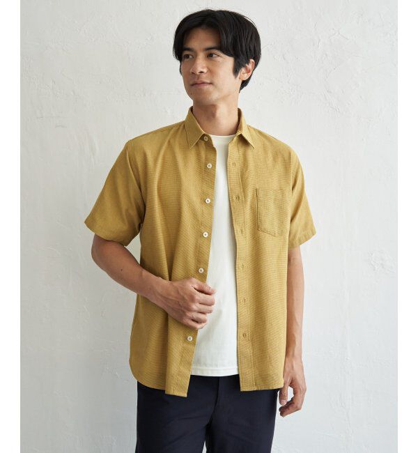 ikka「パナマレギュラーカラーシャツ」|シャツ・ブラウス|