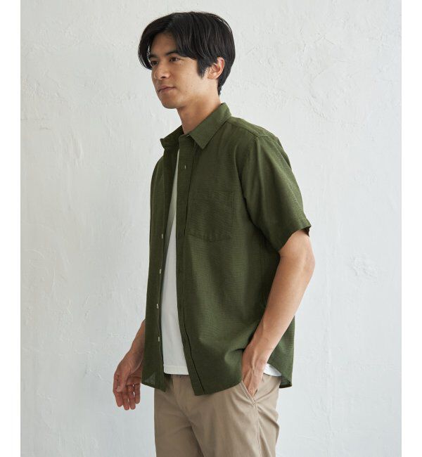 ikka「パナマレギュラーカラーシャツ」|シャツ・ブラウス|