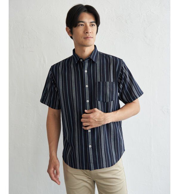 ikka「パナマレギュラーカラーシャツ」|シャツ・ブラウス|
