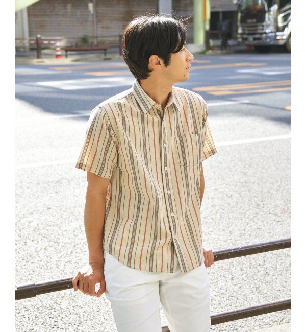 ikka「パナマレギュラーカラーシャツ」|シャツ・ブラウス|