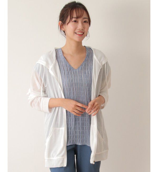 Lbc with Life「ＵＶパーカーＬＬ」|その他|オフホワイト