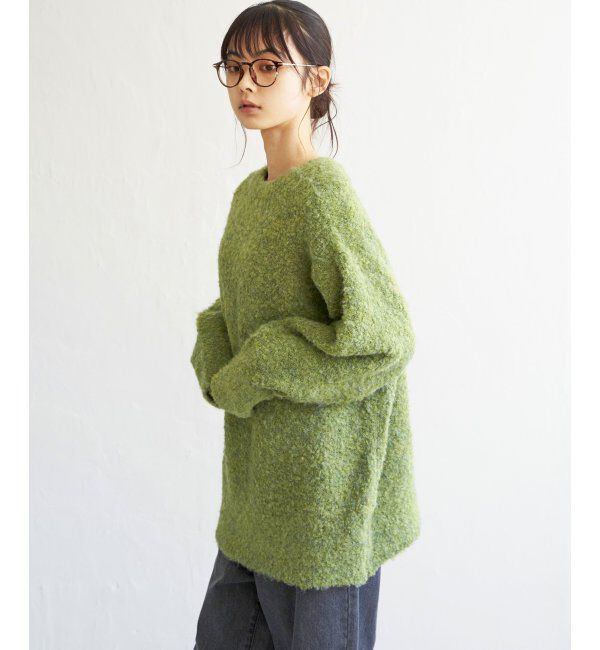 Lbc with Life「リサイクルモコモコ2WAYカーディガン」|カーディガン|