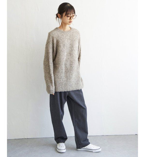 Lbc with Life「リサイクルモコモコ2WAYカーディガン」|カーディガン|