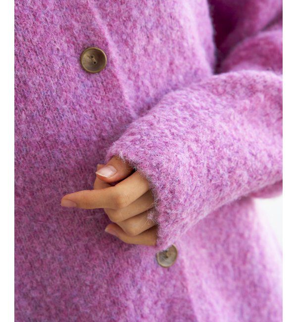 Lbc with Life「リサイクルモコモコ2WAYカーディガン」|カーディガン|