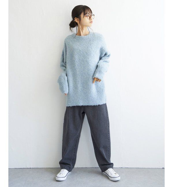 Lbc with Life「リサイクルモコモコ2WAYカーディガン」|カーディガン|