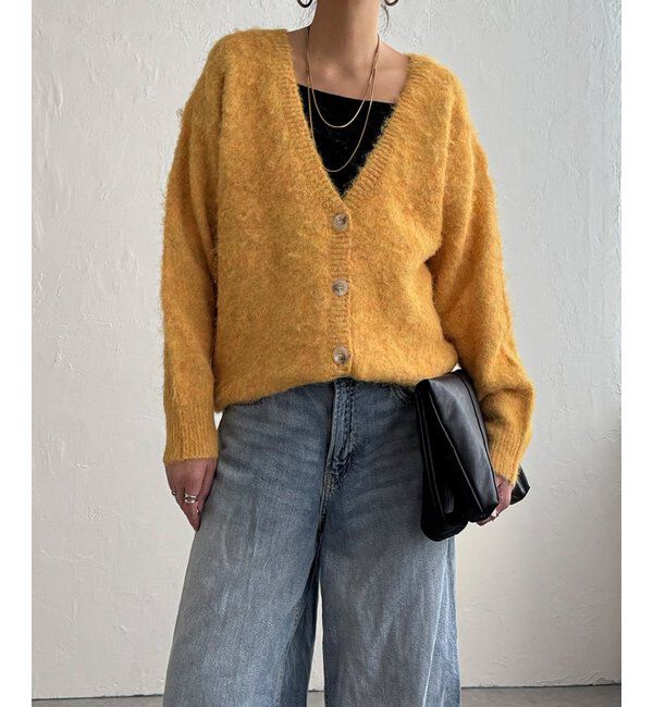 Lbc with Life「ふんわりMIXカーディガン」|カーディガン|