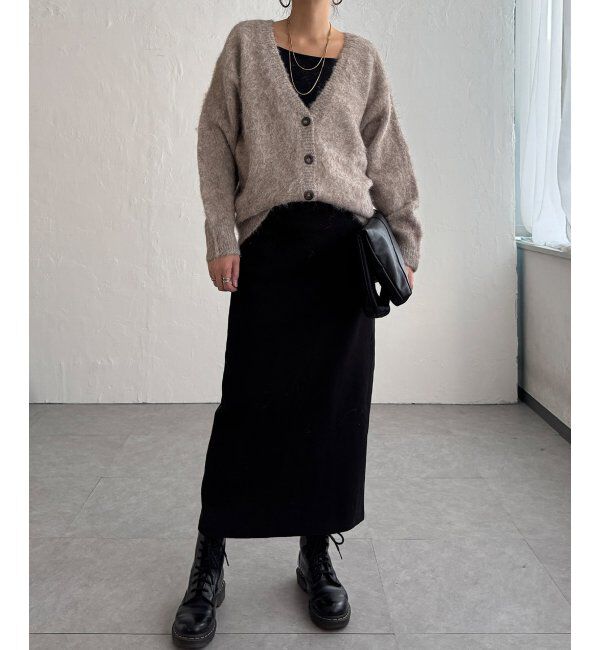 Lbc with Life「ふんわりMIXカーディガン」|カーディガン|