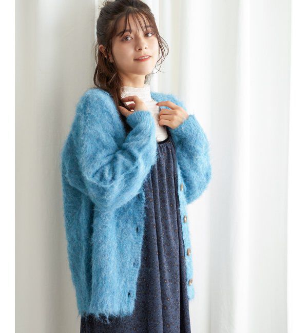 Lbc with Life「ふんわりMIXカーディガン」|カーディガン|