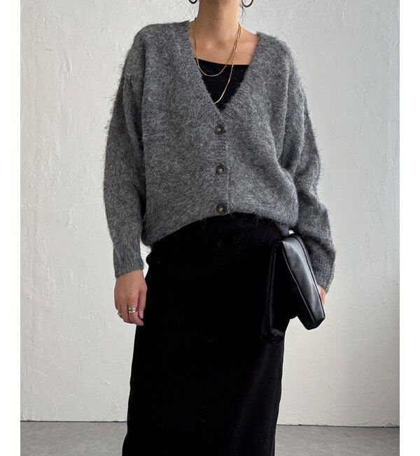 Lbc with Life「ふんわりMIXカーディガン」|カーディガン|
