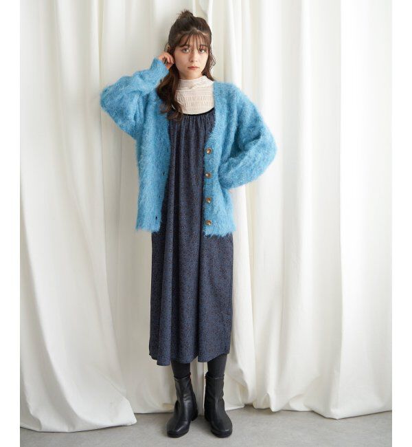 Lbc with Life「ふんわりMIXカーディガン」|カーディガン|