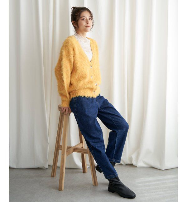 Lbc with Life「ふんわりMIXカーディガン」|カーディガン|