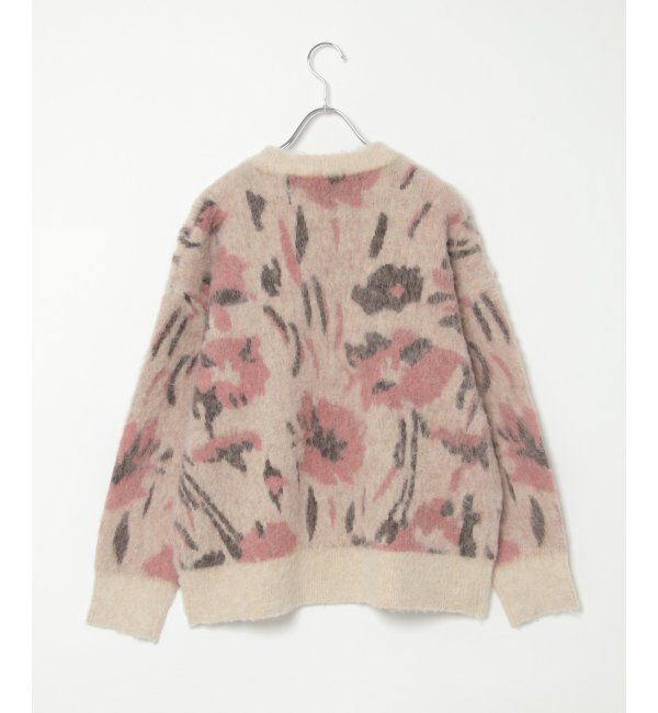 Lbc with Life「フラワージャカードふんわりプルオーバー」|カーディガン|