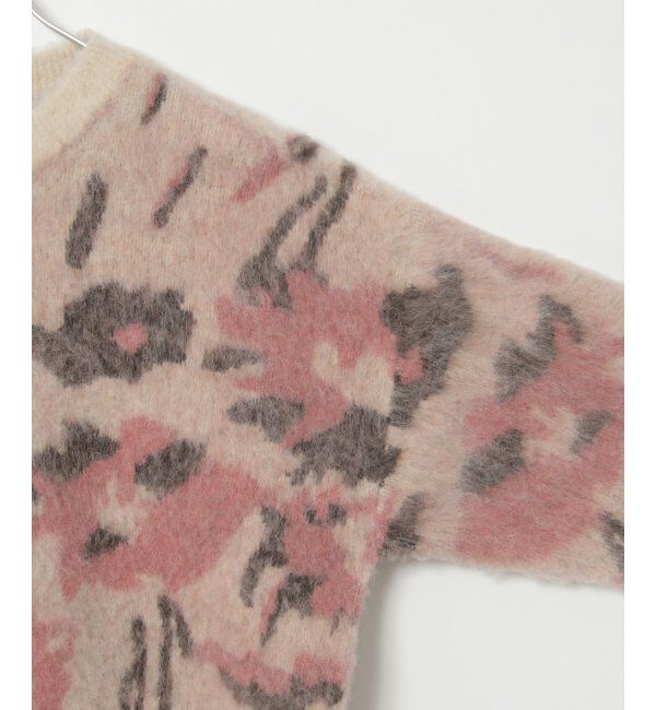 Lbc with Life「フラワージャカードふんわりプルオーバー」|カーディガン|