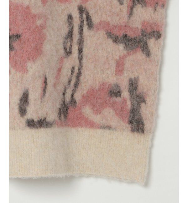 Lbc with Life「フラワージャカードふんわりプルオーバー」|カーディガン|