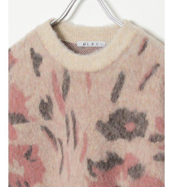 Lbc with Life「フラワージャカードふんわりプルオーバー」|カーディガン|