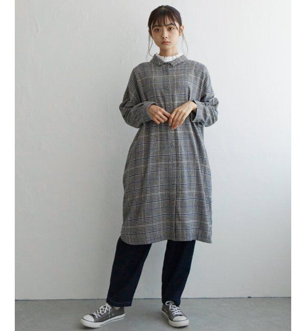 Lbc with Life「コットンチェック3WAYワンピース」|ワンピース|