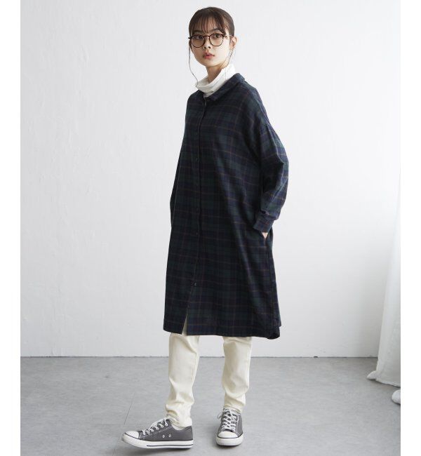 Lbc with Life「コットンチェック3WAYワンピース」|ワンピース|