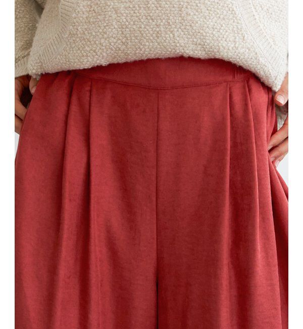 Lbc with Life「タックワイドガウチョパンツ」|その他|