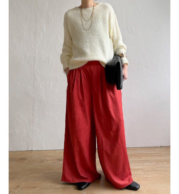 Lbc with Life「タックワイドガウチョパンツ」|その他|