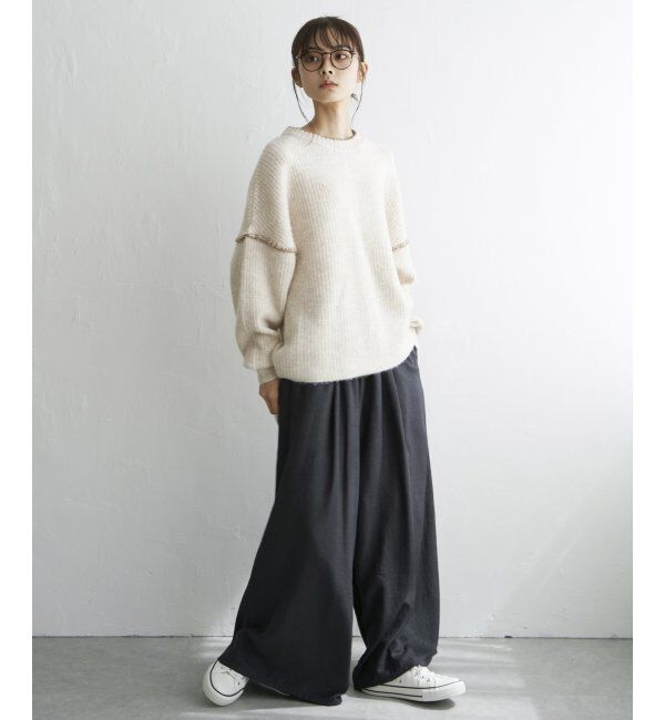 Lbc with Life「タックワイドガウチョパンツ」|その他|