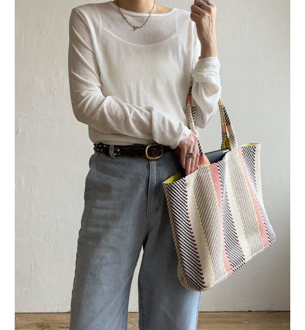 Lbc with Life「雑材モザイクA4トートバッグ」|その他|