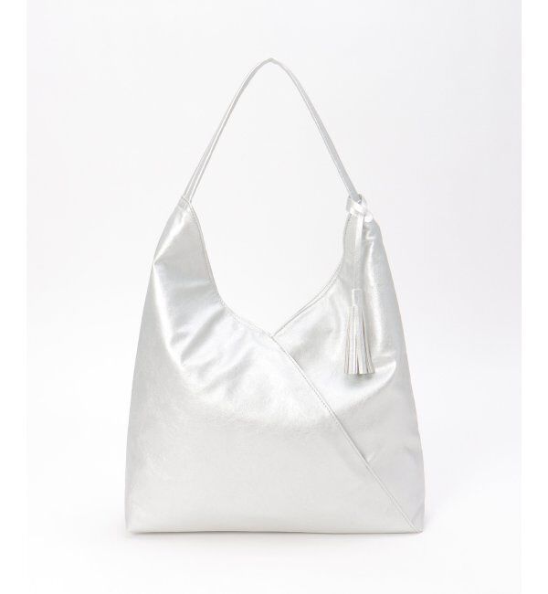 Lbc with Life「洗える合皮三角マチありショルダーバッグ」|その他|