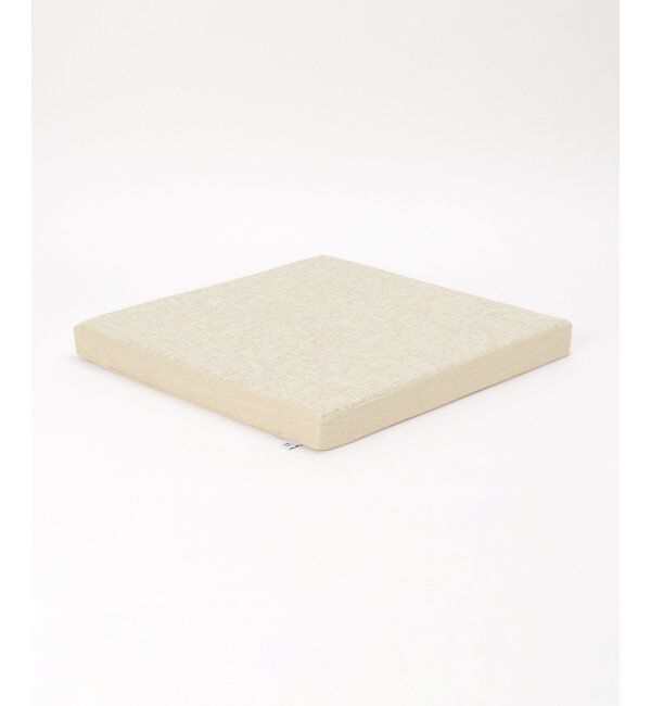 Lbc with Life「スラブ&ヘリンボンシートクッション スクエア H4cm」|クッション・クッションカバー|